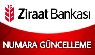 Ziraat Bankası Telefon Güncelleme 1