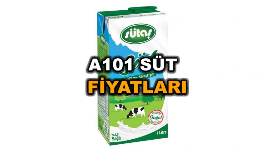 A101 Süt Fiyatı 2023 – 1 LT Süt Fiyatı